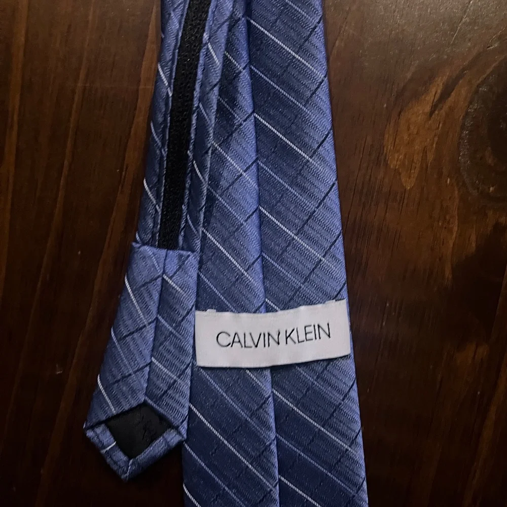 Calvin Klein, Boys Adjustable Zip Tie, 100% Polyester, approx size 12, NWOT